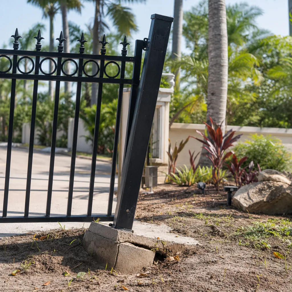 Illustration for gate repair in Cutler Bay